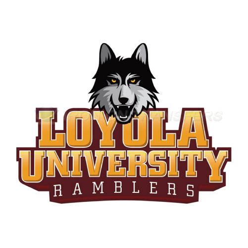 Loyola Ramblers Iron-on Stickers (Heat Transfers)NO.4905
